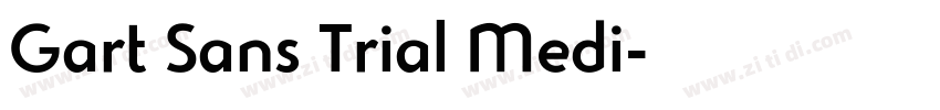 Gart Sans Trial Medi字体转换 Gart Sans Trial Medi字体转换